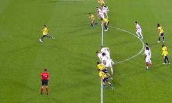 Fenerbahçe-Alanyaspor maçında tartışmalı an!
