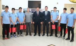 Yılmaz, Erasmus projesi ekibini ağırladı