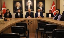 Yurdakul ve Güneş’ten teşkilata ziyaret