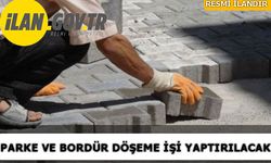 MURATPAŞA BELEDİYESİ DESTEK HİZMETLERİ MÜDÜRLÜĞÜ PARKE TAŞI VE BORDÜR DÖŞENMESİ İŞLERİ YAPTIRILACAKTIR