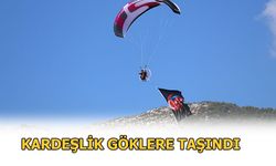 Alanya semalarında Türk ve Azerbaycan bayrakları dalgalandı
