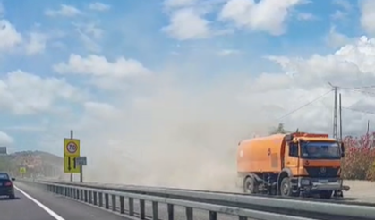 Gazipaşa'da yol çalışması zor anlar yaşattı
