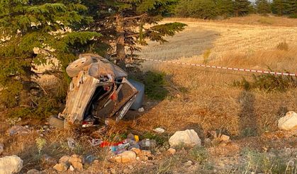Karaman-Mersin yolunda otomobil takla attı