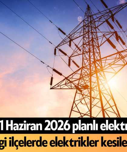 Antalya’da 1 Haziran 2026 planlı elektrik kesintisi! Hangi ilçelerde elektrikler kesilecek?