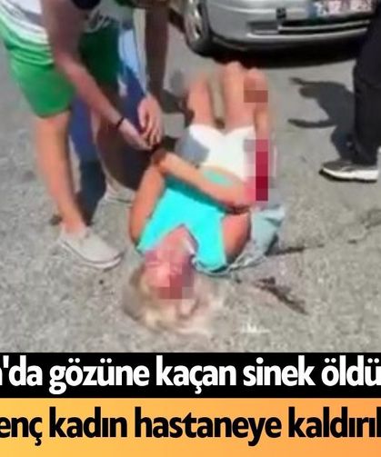 Antalya'da gözüne kaçan sinek öldürüyordu