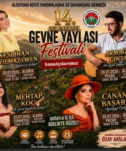 Aliefendi'de şenlik heyecanı