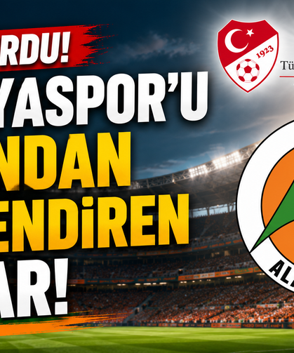 TFF Duyurdu! Alanyaspor'u Yakından İlgilendiren Karar