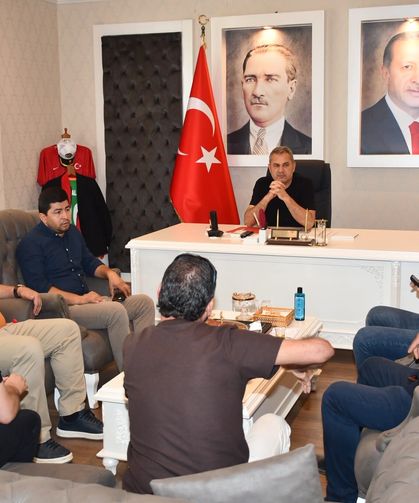 Tavlı, muhtarlar ve DSİ ile buluştu