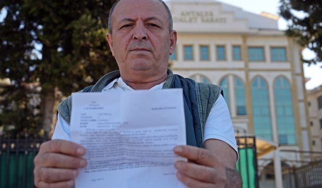 Antalya'da 59 yaşındaki adam doğduğundan beri kim olduğunu bilmiyor: Kendini bulmak için tespit davası açtı