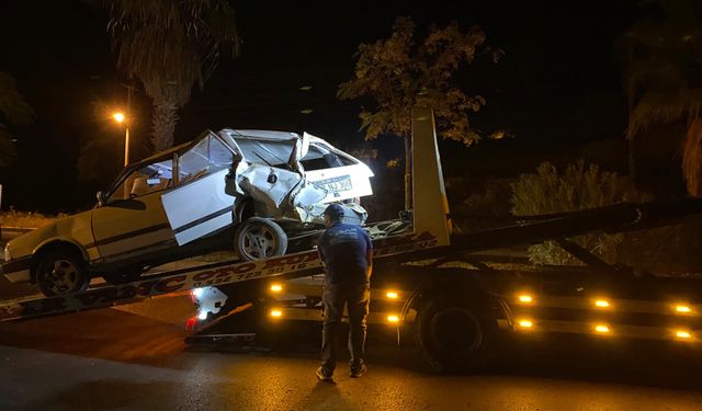 Gazipaşa'da kafa kafaya çarpıştılar