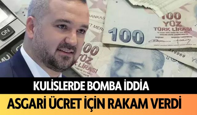 Kulislerde bomba iddia: Asgari ücret için rakam verdi