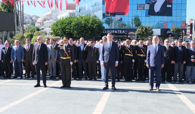 Alanya'da Cumhuriyet’in 101. yılı için kutlamalar başladı