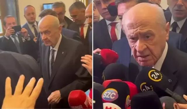 Bahçeli'yi çileden çıkaran soru: Gazeteciye sert çıktı