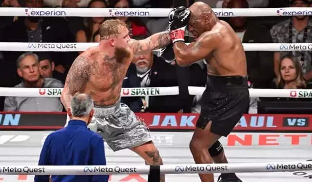 Dünya'da ses getirmişlerdi: Mike Tyson ve Jake Paul güreşten men edildi