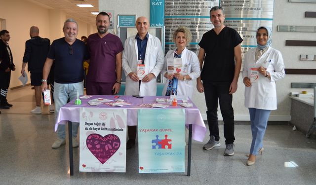 Alanya'da hastalara organ bağışının önemi anlatıldı