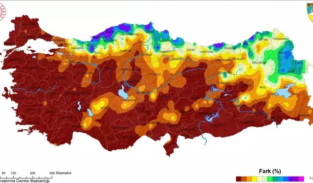 Antalya'nın kuzeyi hiç yağış görmedi