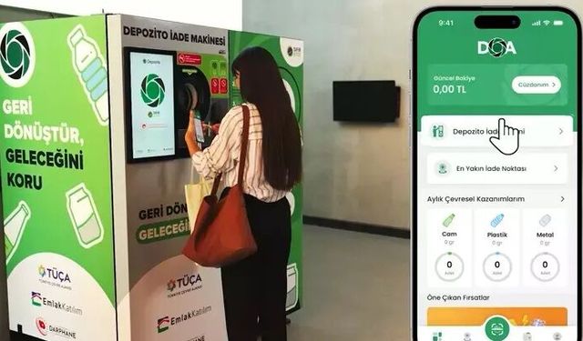DOA ile 5 günde 7 milyon 600 bin şişe toplandı: Alanya'da nerede var?