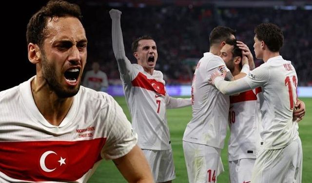 Türkiye'den tarihi zafer: Macaristan'ı gole boğduk
