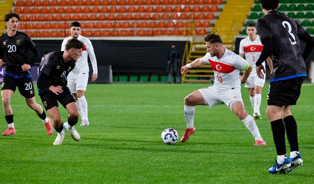 Türkiye U21 – Kosova U21: 2-1