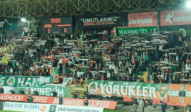 Alanyaspor taraftarına ceza geldi
