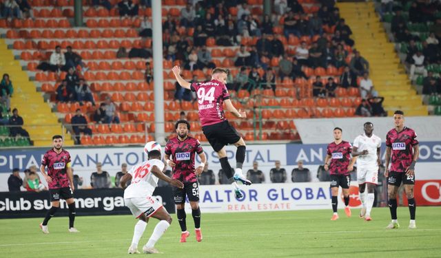 Alanyaspor'da özlenen galibiyet: 1-0