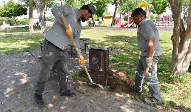 Antalya'nın parkları güzelleşiyor