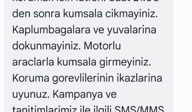 Turkcell’den Alanya'daki caretta carettalar için anlamlı jest