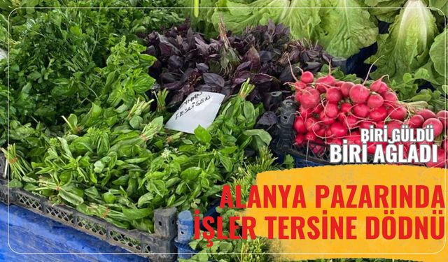Biri güldü biri ağladı: Alanya pazarında işler tersine döndü