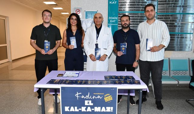 Alanya EAH’da kadına şiddet farkındalığı
