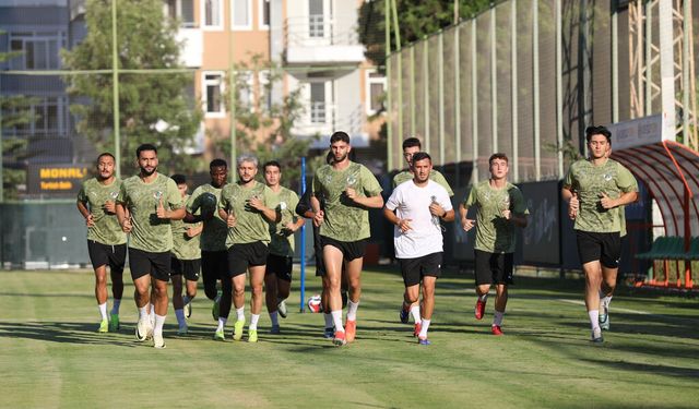 Alanyaspor'da ilk maçın mesaisi başladı