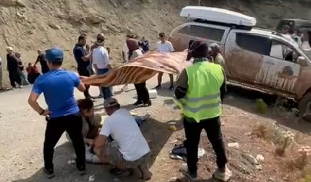 Taşatan yolunda trafik kazası: İnceleme başlatıldı