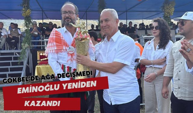 Gökbel'de ağa değişmedi: Eminoğlu yeniden kazandı