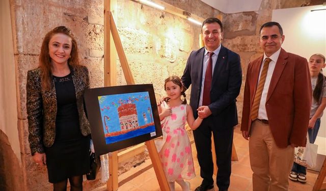 Alanya'da çocukların gözünden Kızılkule