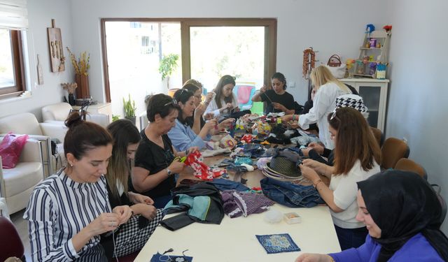 Alanya'da eski giysiler çöp olmuyor