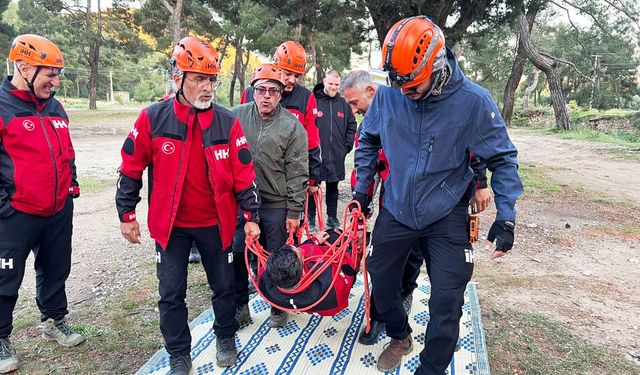 İHH Arama Kurtarma Alanya ekibi Belek’te