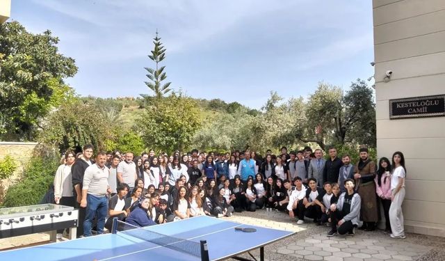 Kesteloğlu Camii’nde öğrencilere değerler eğitimi verildi