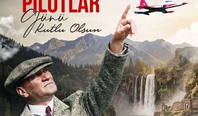 Antalya Kepez Belediyesi’den pilotlara anlamlı mesaj