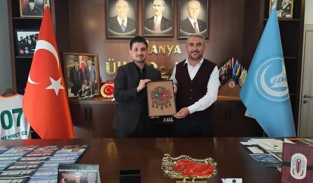 Alanya Müftülüğü’nden Ülkü Ocakları’na hayırlı olsun ziyareti