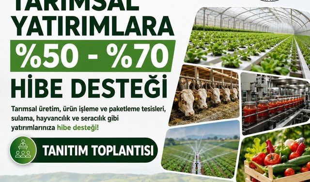 ALTSO’da tarımsal hibe destekleri anlatılacak