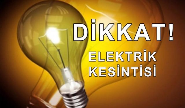 Alanya’da Elektrik Kesintisi: 13 Haziran 2026