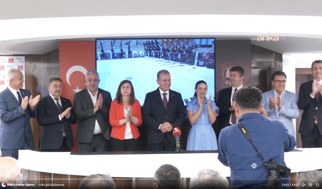 Alanya Belediye Başkanı Özçelik TBB’de törene katıldı