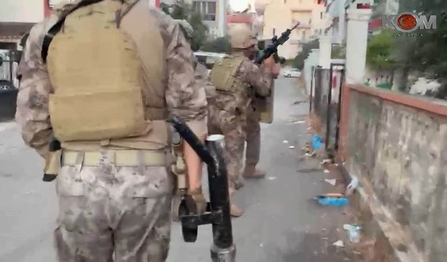 Son Dakika! Antalya’da suç örgütü operasyonu: 63 şüpheli gözaltına alındı