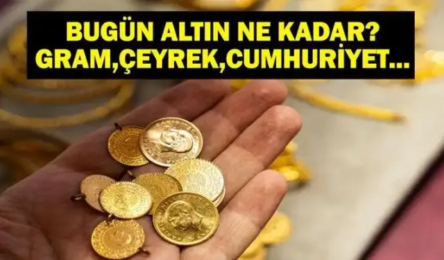 21 Eylül 2026 altın fiyatları: Altın haftaya düşüşle başladı