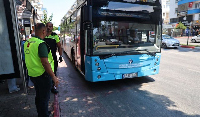 Antalya’da otobüslerde klima denetimi sıklaştı