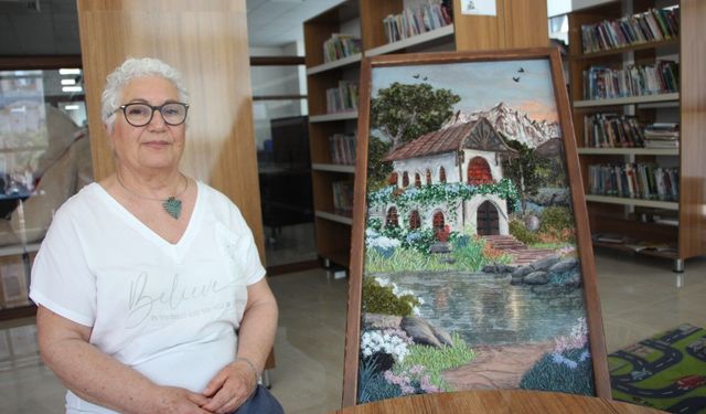 Antalya'da cam sanatına hayat veriyor