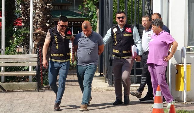 Antalya'da eşini ve kayınpederini tüfekle vuran şahıs tutuklandı