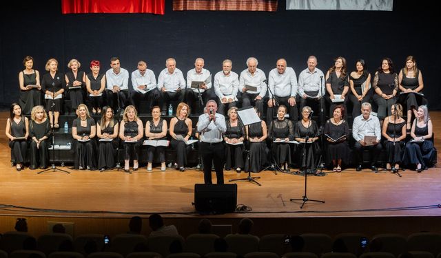 Antalya'da TSM Korosu'ndan muhteşem konser