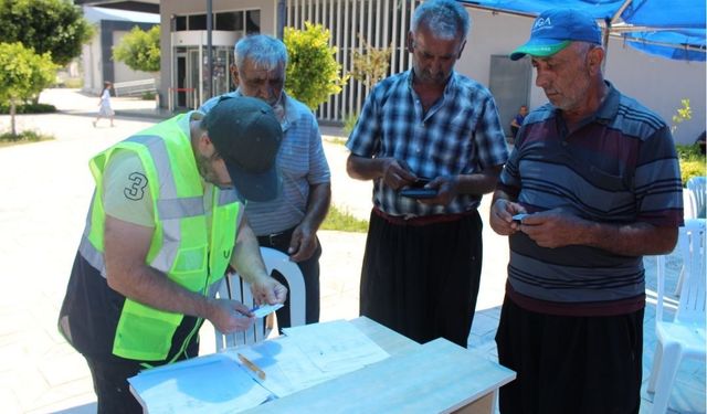Antalya Büyükşehir Gazipaşalı üreticiyi unutmadı