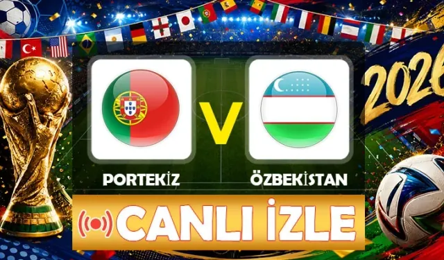 Portekiz-Özbekistan maçı hangi kanalda? CANLI İZLE