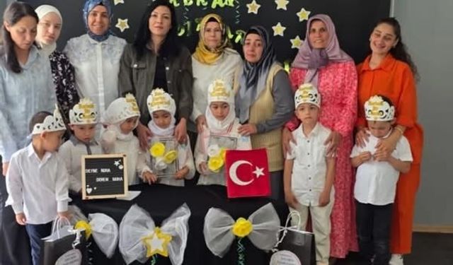 Alanya'da minik öğrenciler Kur’an’a geçti